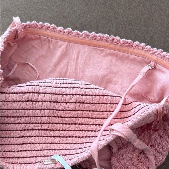 Freepeople pink crotchet tube top - Picture 6 of 7